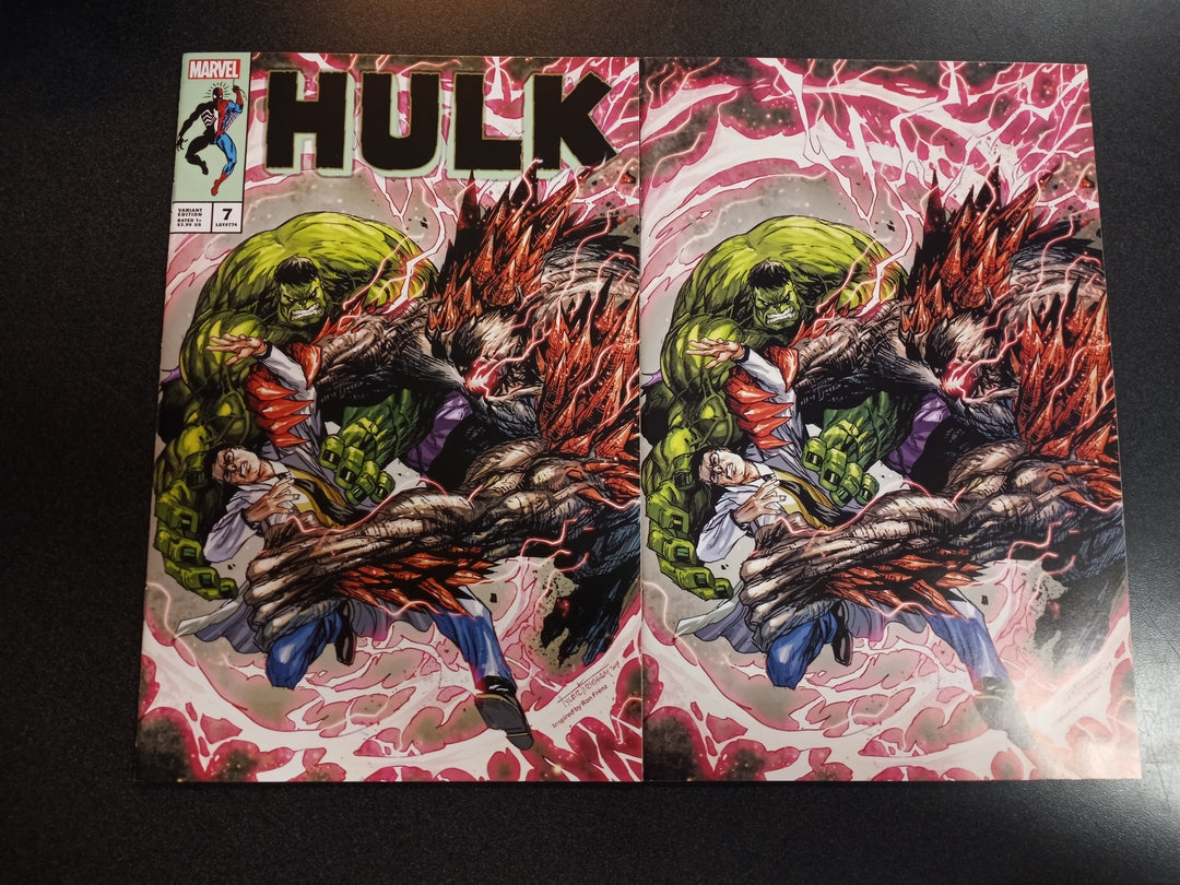 Hulk #7 Tyler Kirkham Trade + Virgin Set