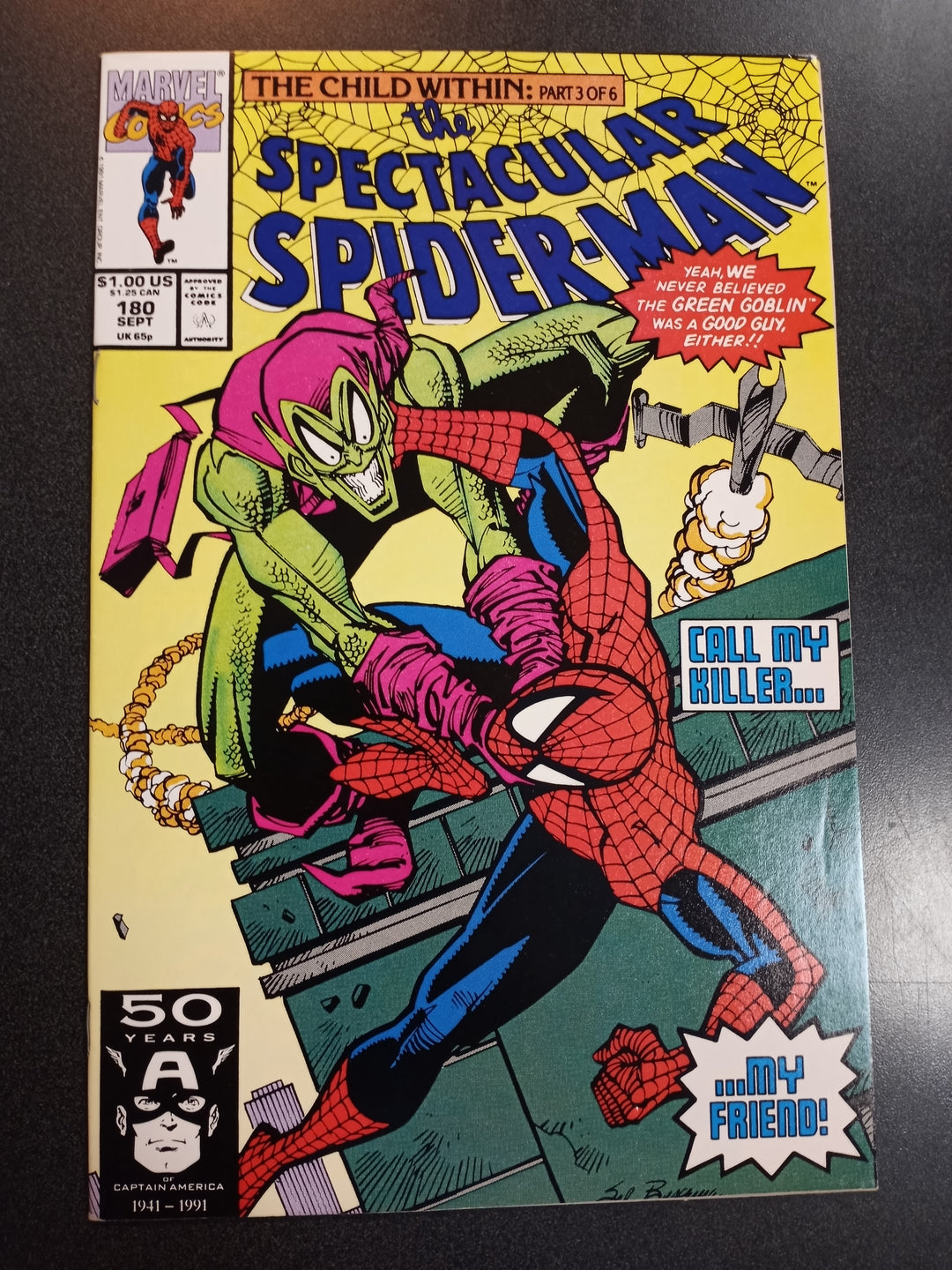 Spectacular Spider-Man #180 NM-