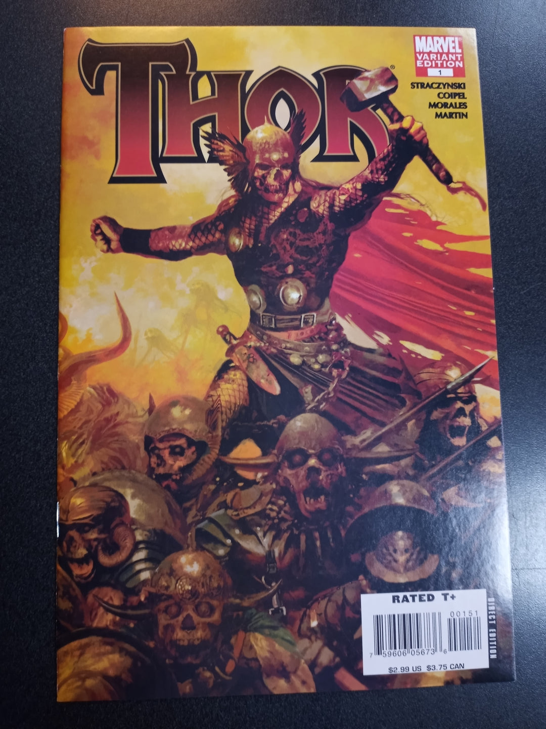 Thor #1 Suydam Zombie Variant