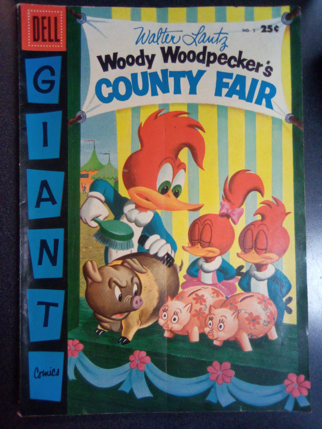 Woody Woodpecker's County Fair #5 (Dell, 1956) FN+
