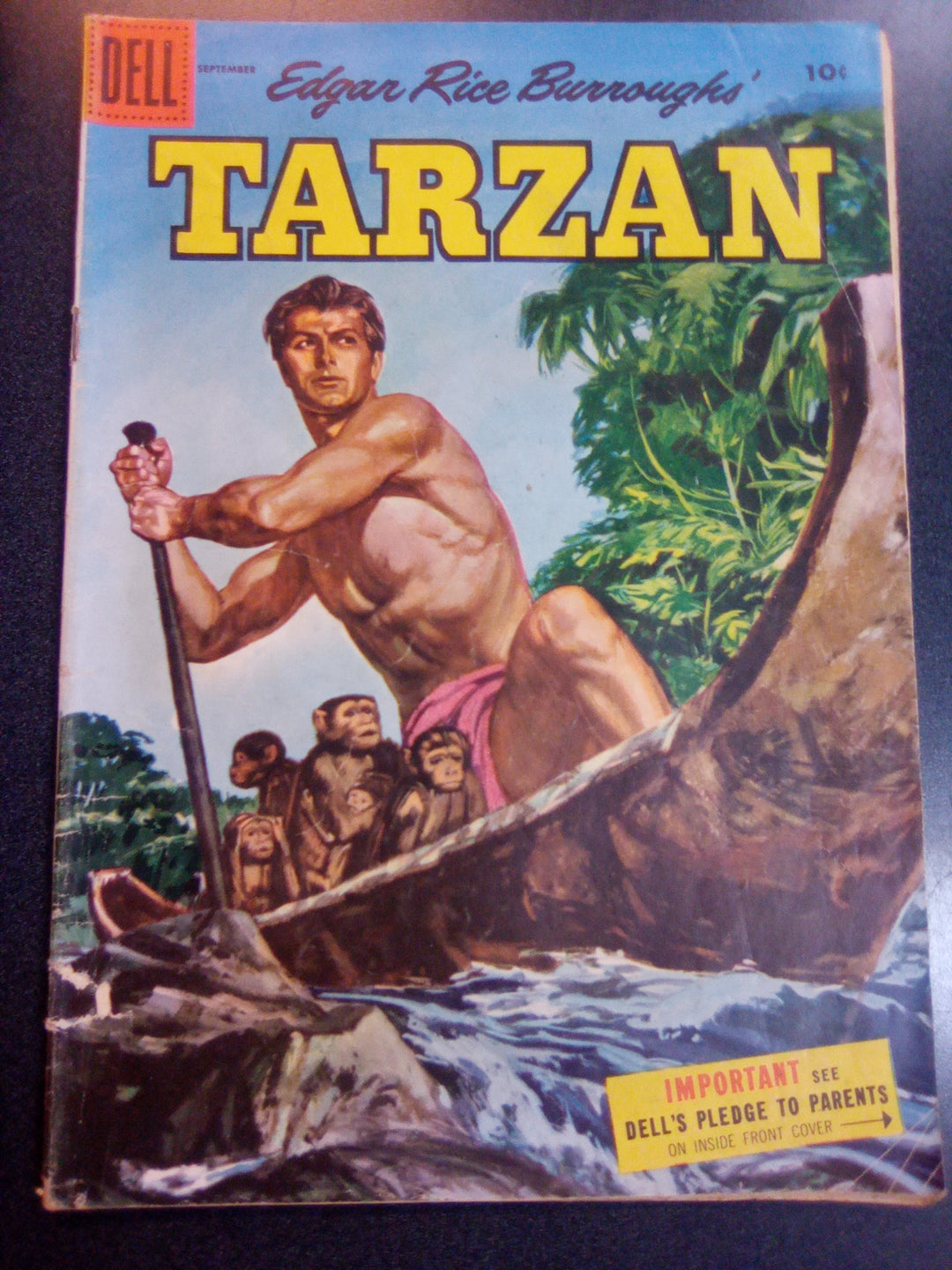 Tarzan #72 (Dell, 1955) FN-