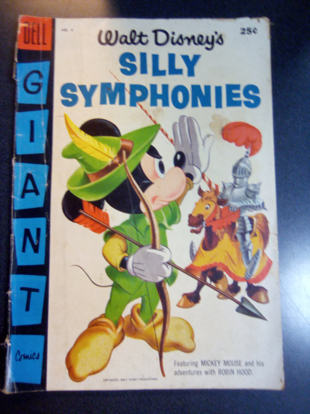 Walt Disney's Silly Symphonies #6 (Dell, 1956) GD-