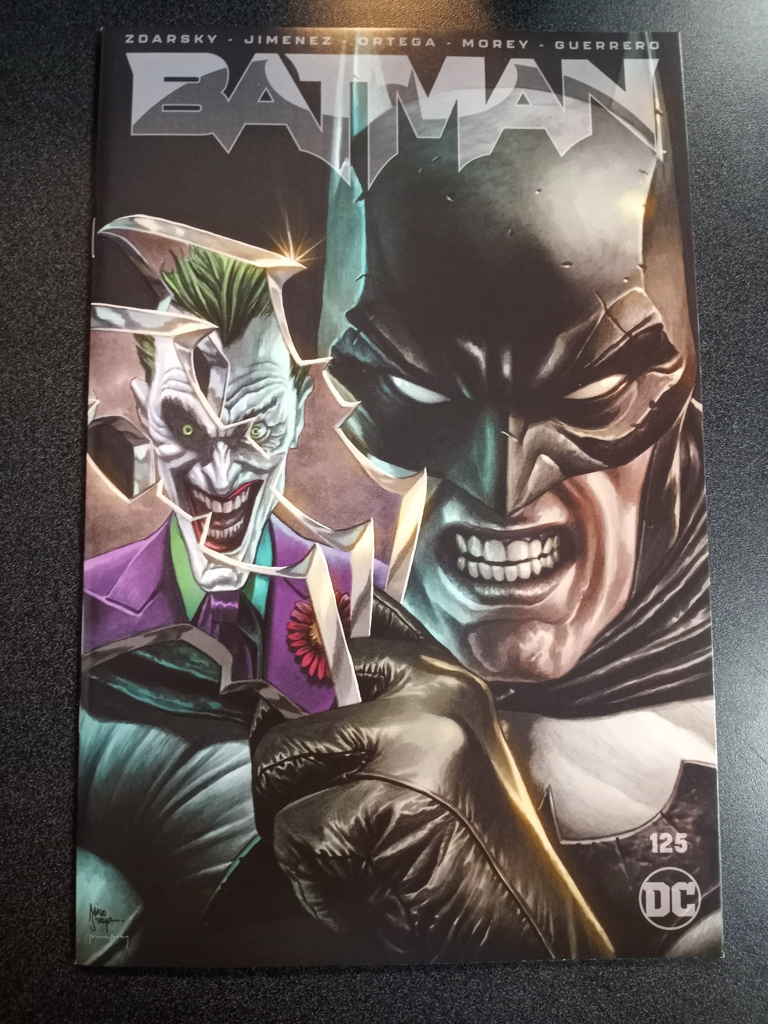 Batman #125 Mico Suayan Trade Dress Variant