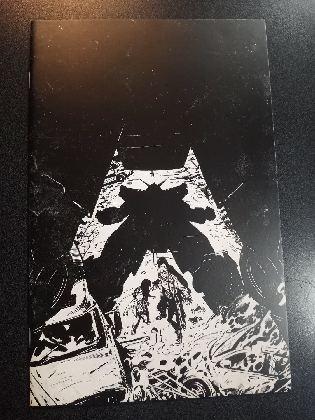 Crossover #3 1:25 Shaw B&W Variant