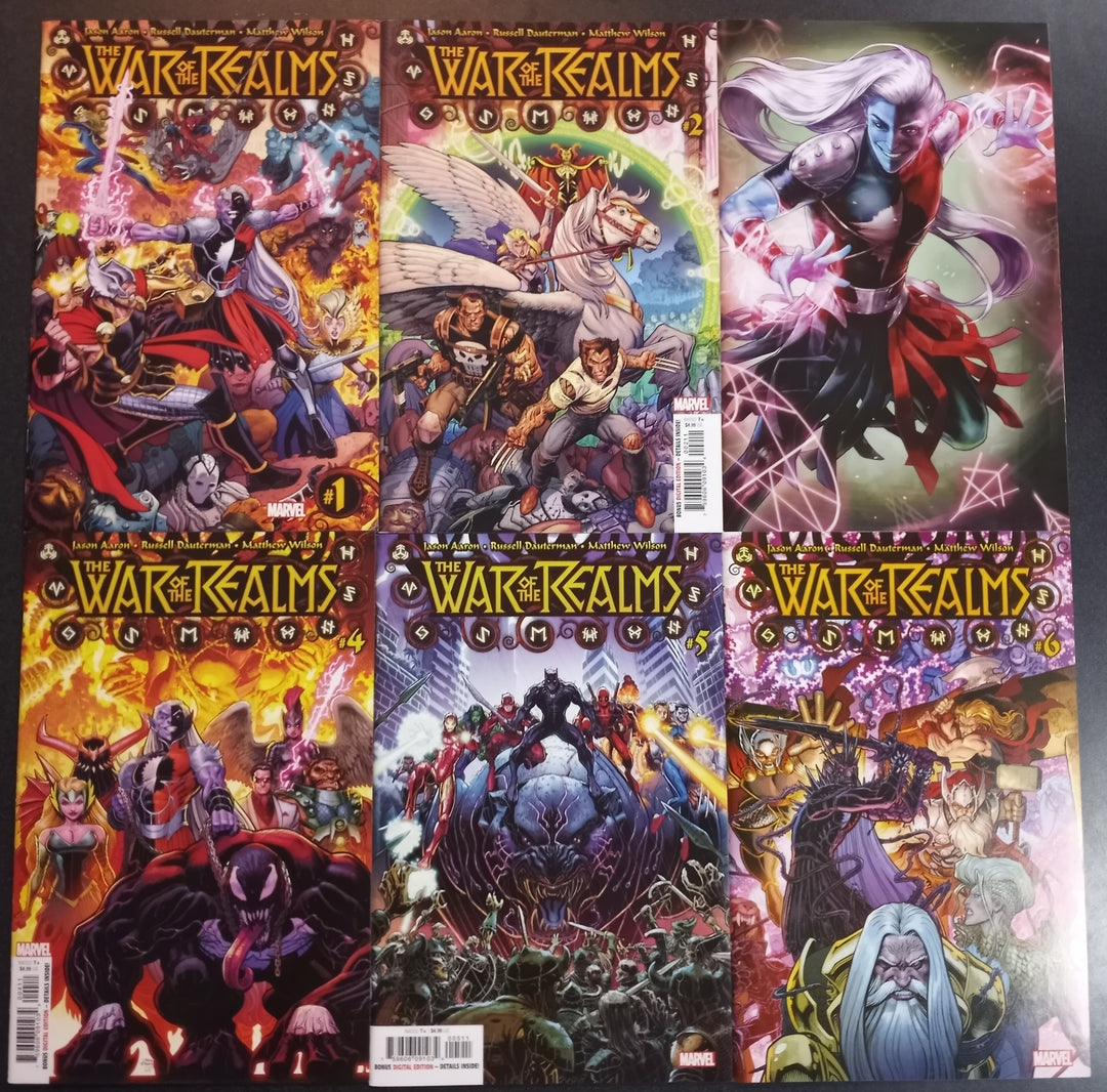 War of the Realms #1 - 6 Set NM