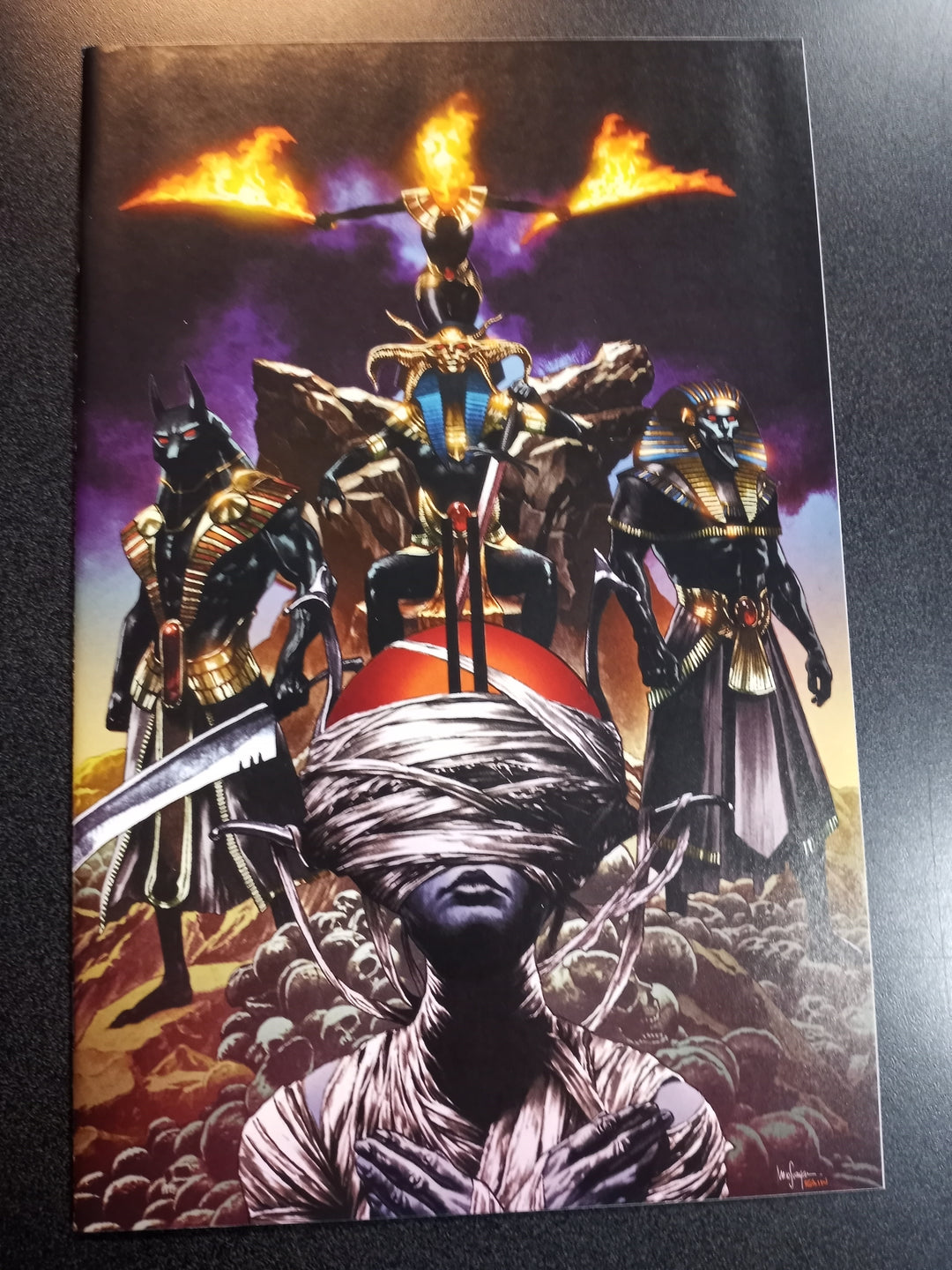 X of Swords Stasis #1 Mico Suayan Virgin Art Variant