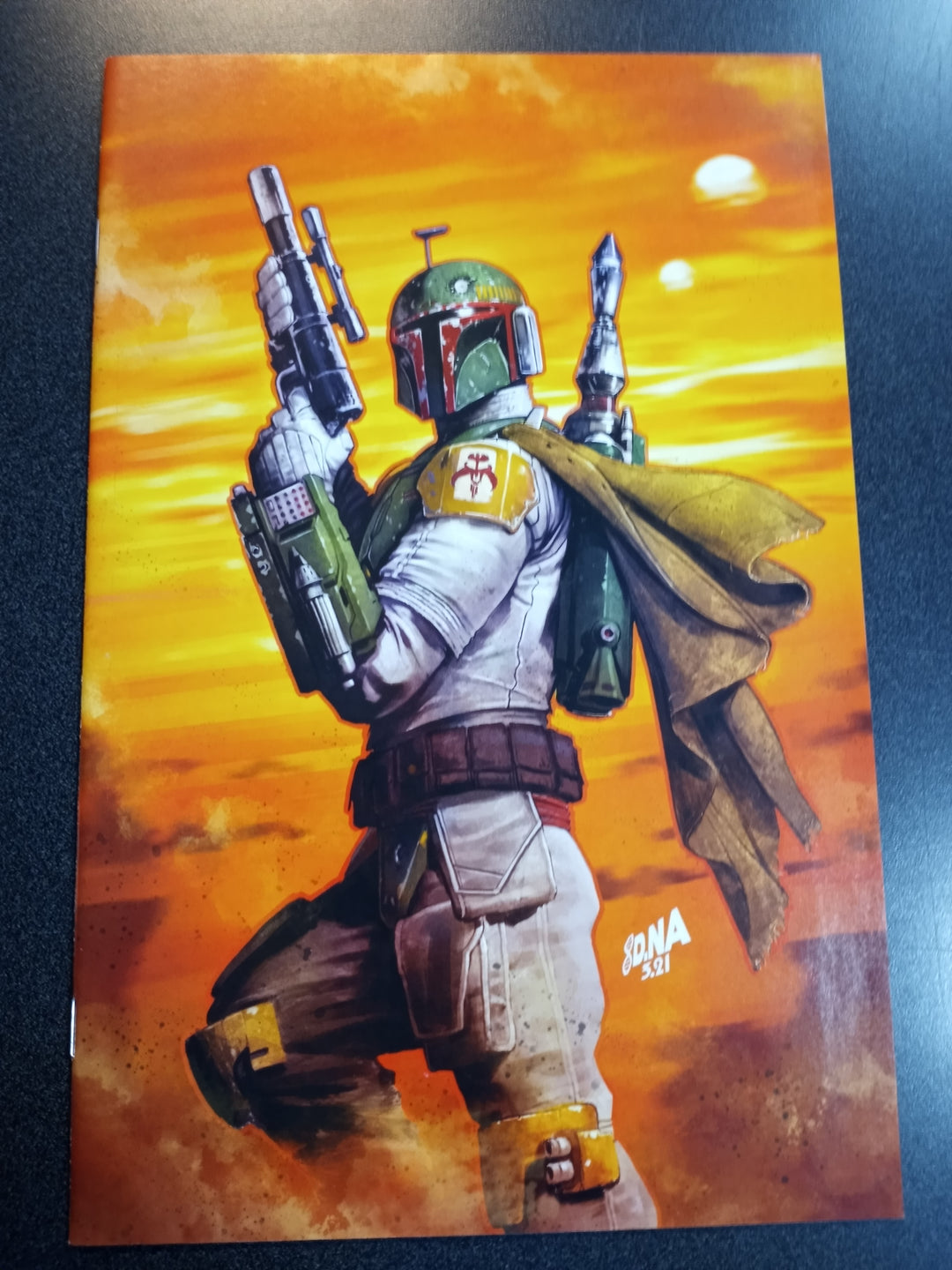 Star Wars War of the Bounty Hunters Alpha #1 David Nakayama Virgin Variant