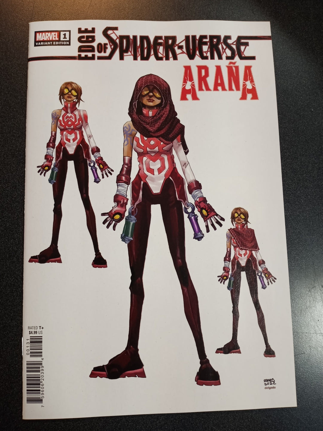 Edge of Spider-Verse #1 1:10 Ramos Design Variant