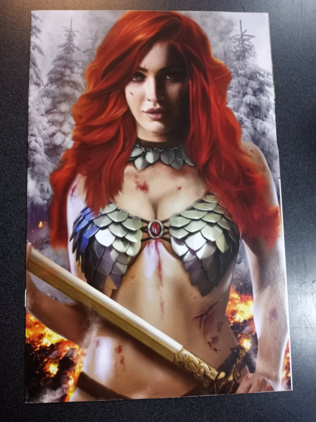 Red Sonja #19 Piper Rudich Virgin Art Variant