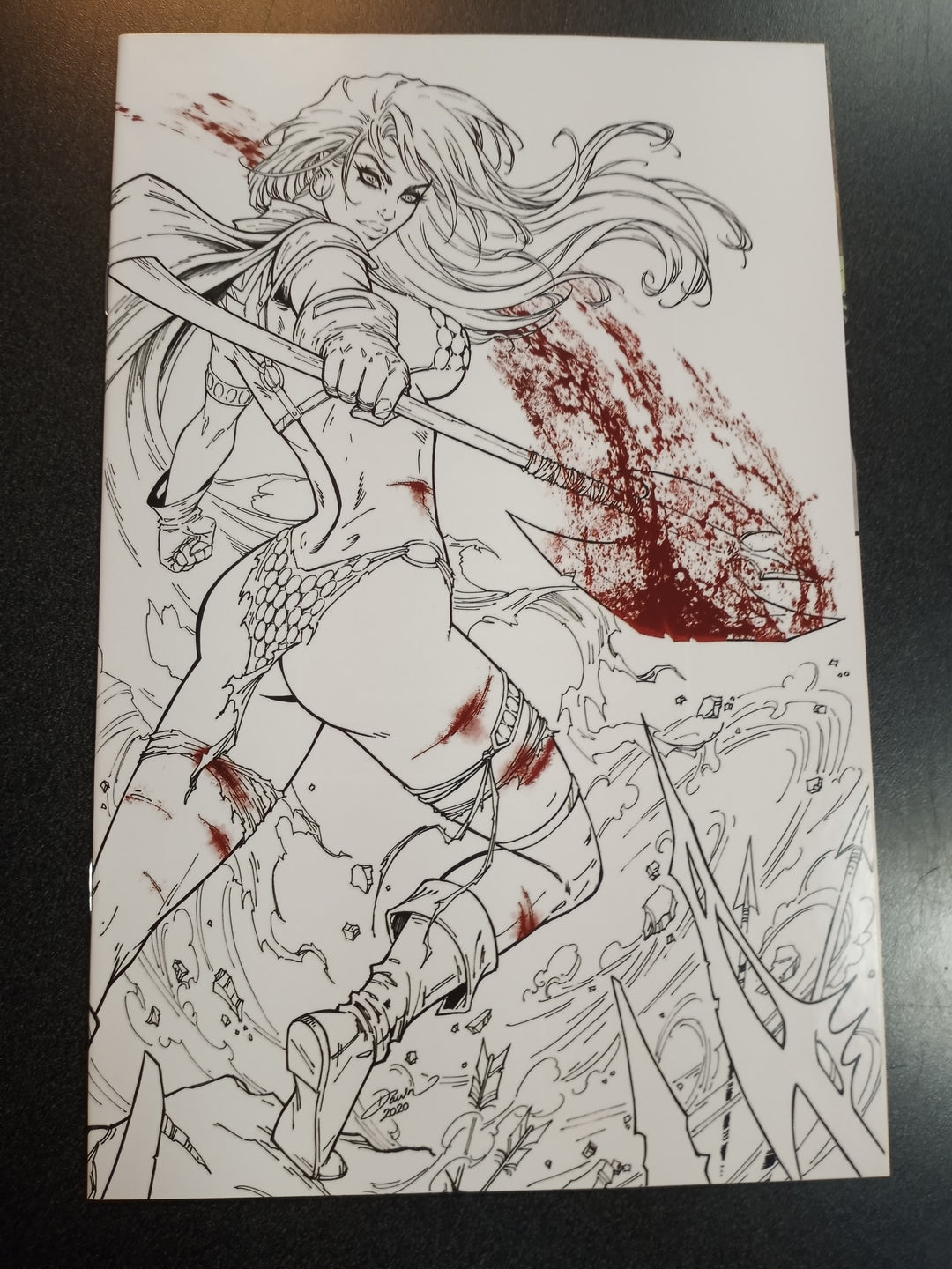 Red Sonja #19 Dawn Mcteigue Cover B Variant