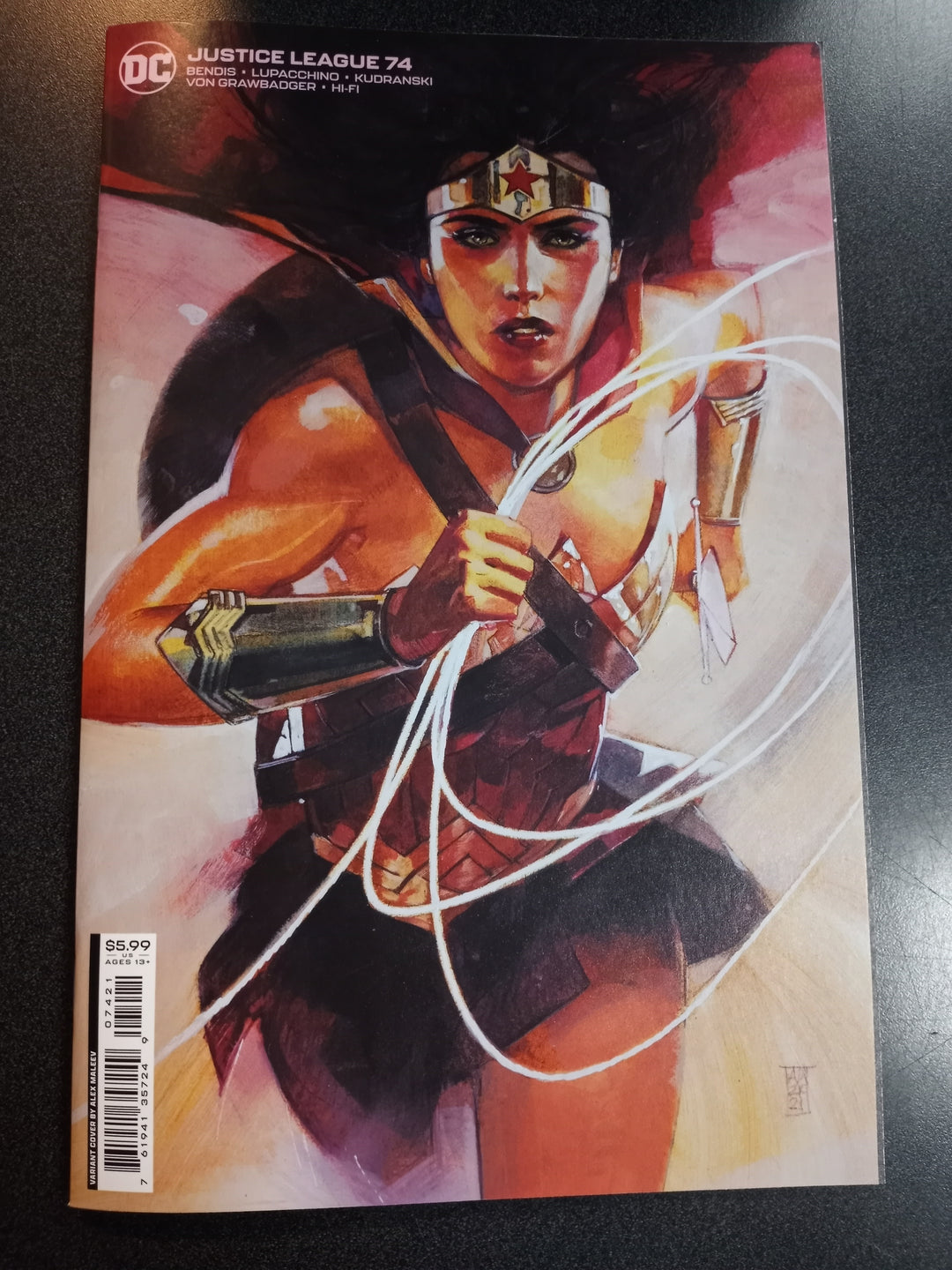Justice League #74 Cover B Alex Maleev Card Stock Variant