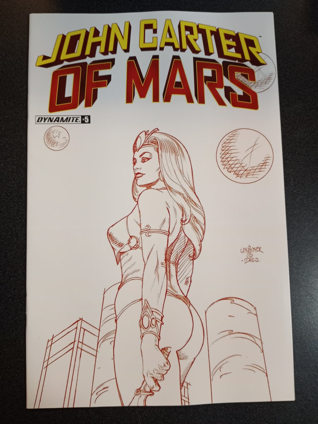 John Carter Of Mars #5 Cover O 10 Copy Foc Variant Edition Linsner Martia