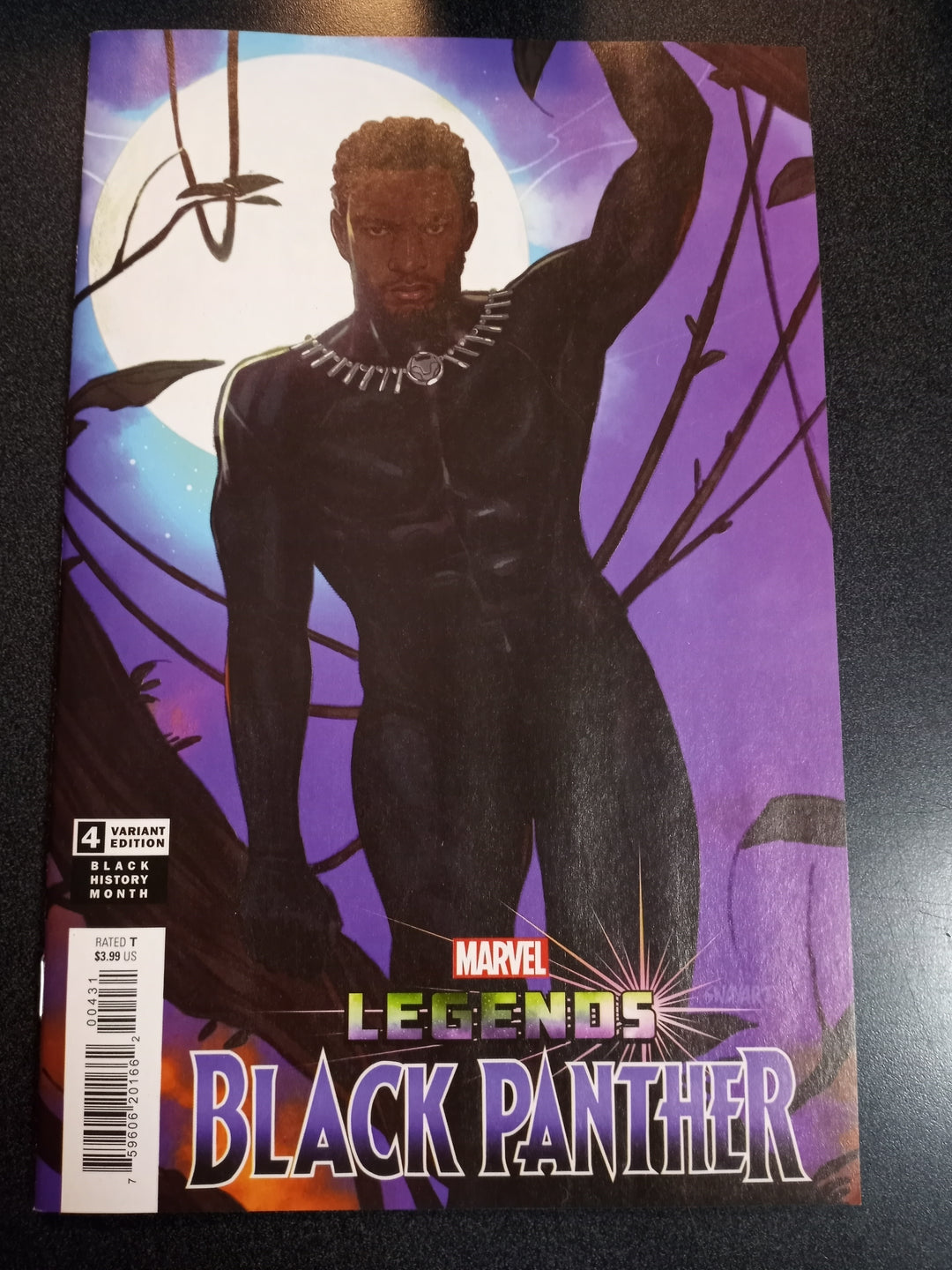 Black Panther Legends #4 (Of 4) Sway Black History Month Variant