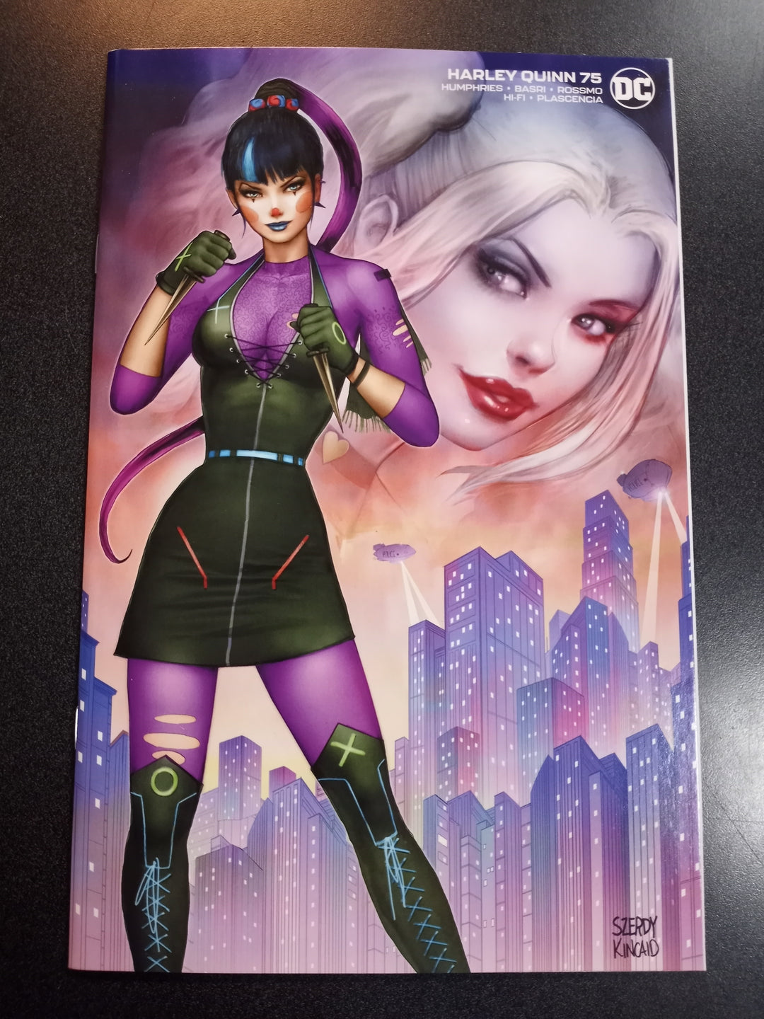 Harley Quinn #75 Kincaid + Szerdy Cover B Minimal Trade Variant
