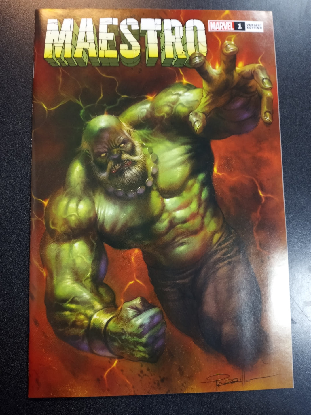 Maestro #1 Lucio Parrillo Trade Dress Variant