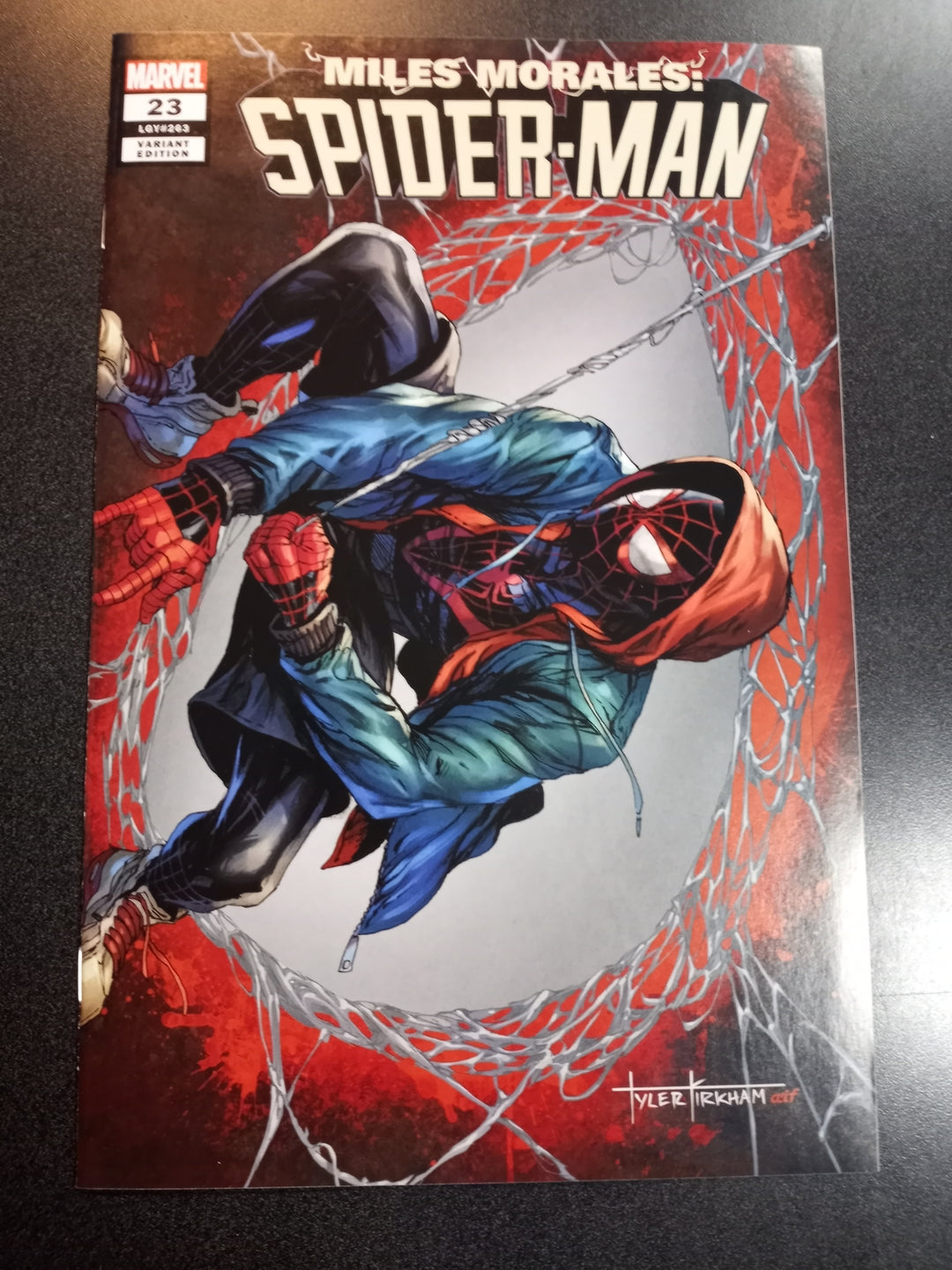 Miles Morales #23 Tyler Kirkham Trade Dress Variant