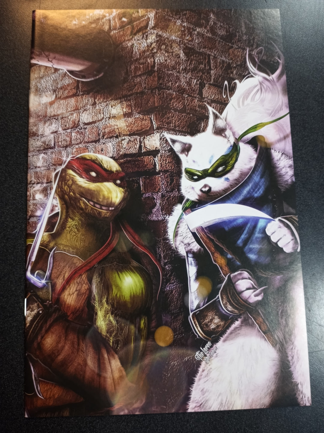 Teenage Mutant Ninja Turtles #110 Hal Laren Virgin Art Variant