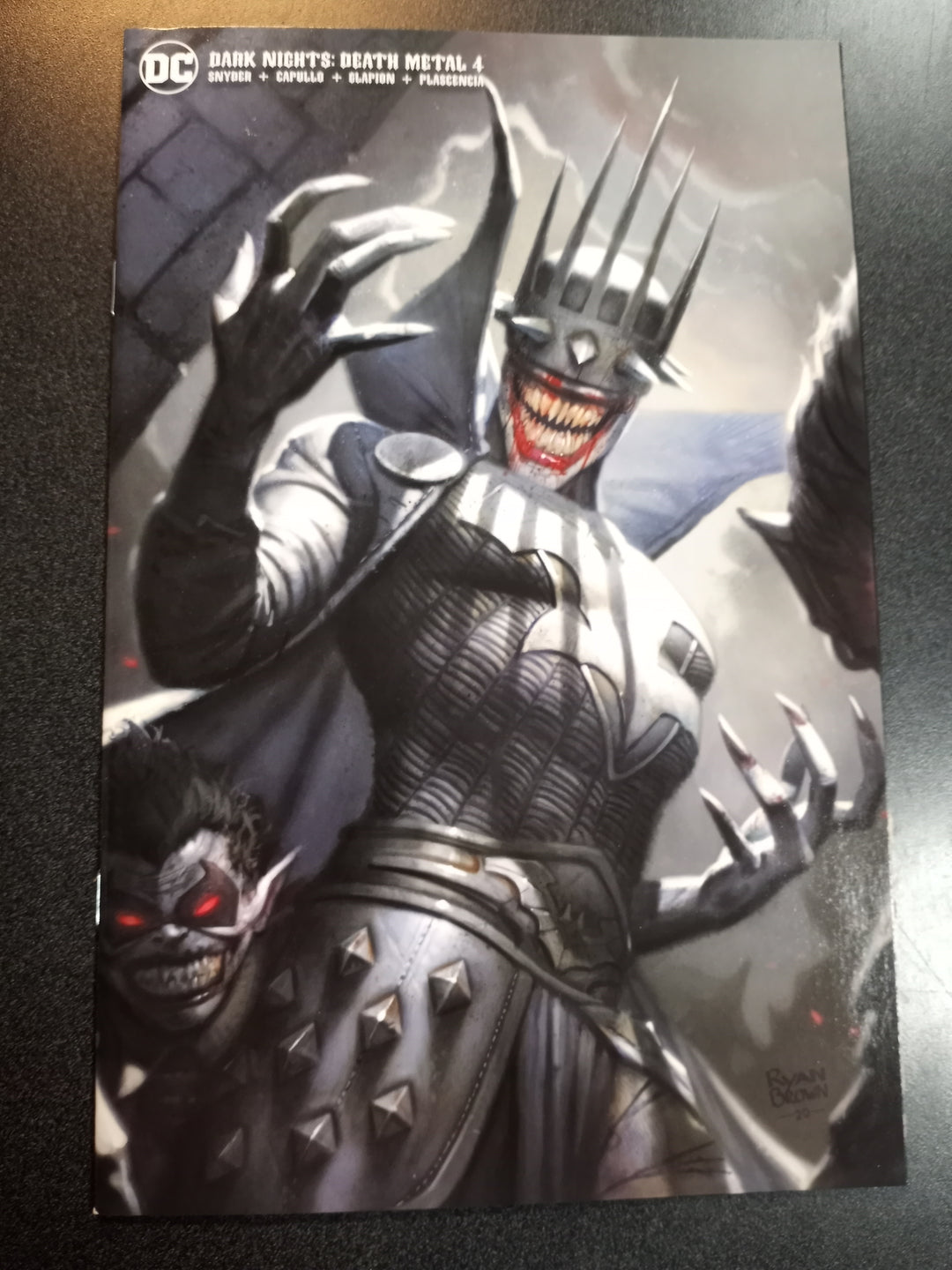 Dark Nights Death Metal #4 Ryan Brown Minimal Trade Variant