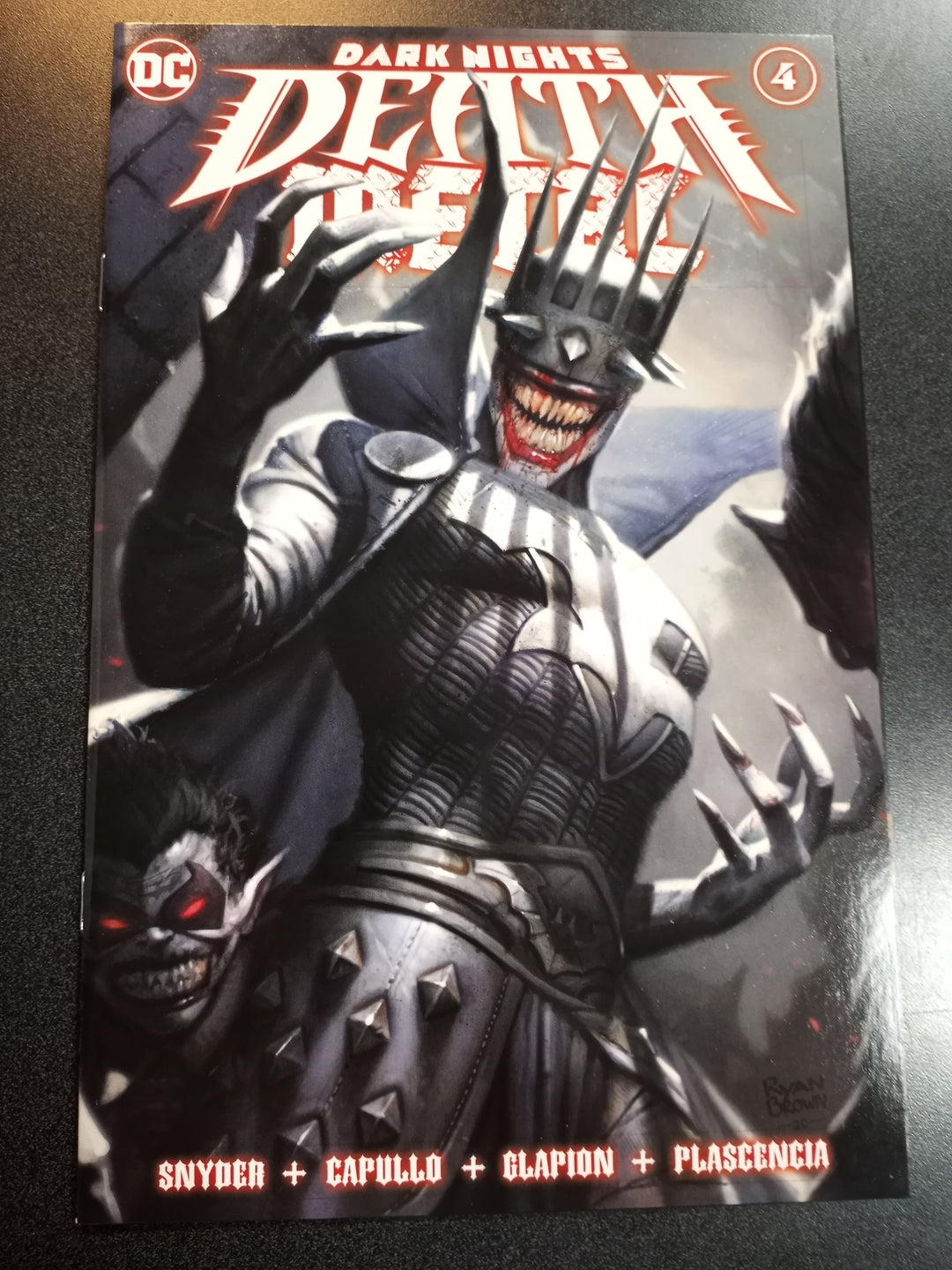 Dark Nights Death Metal #4 Ryan Brown Trade Dress Variant