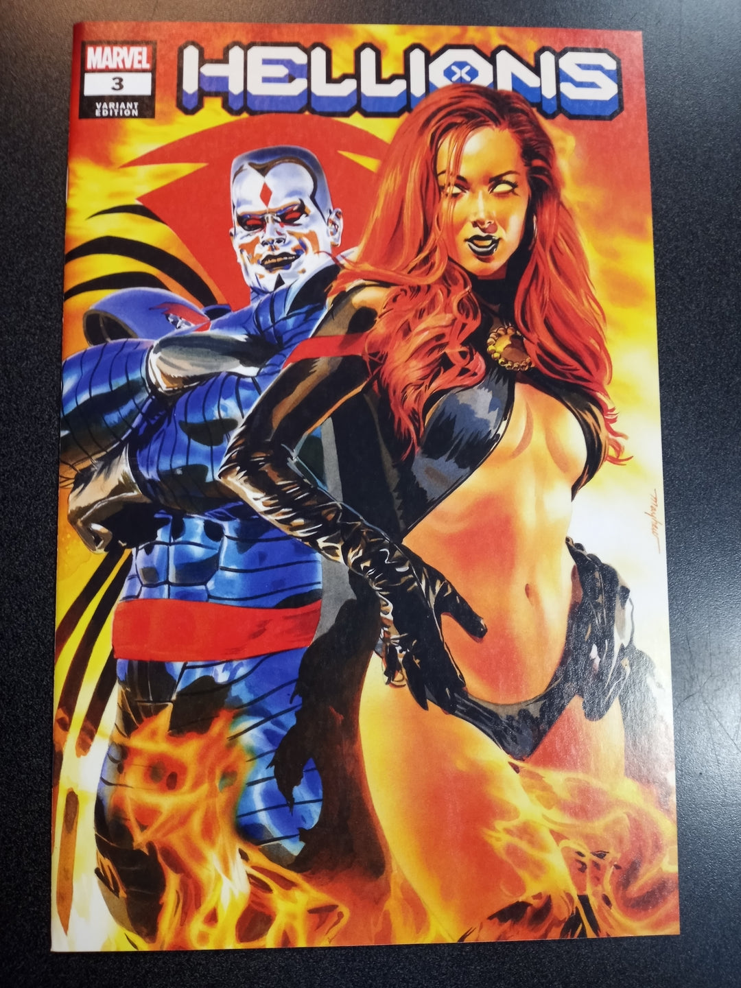 Hellions #3 Mayhew Trade Dress Variant
