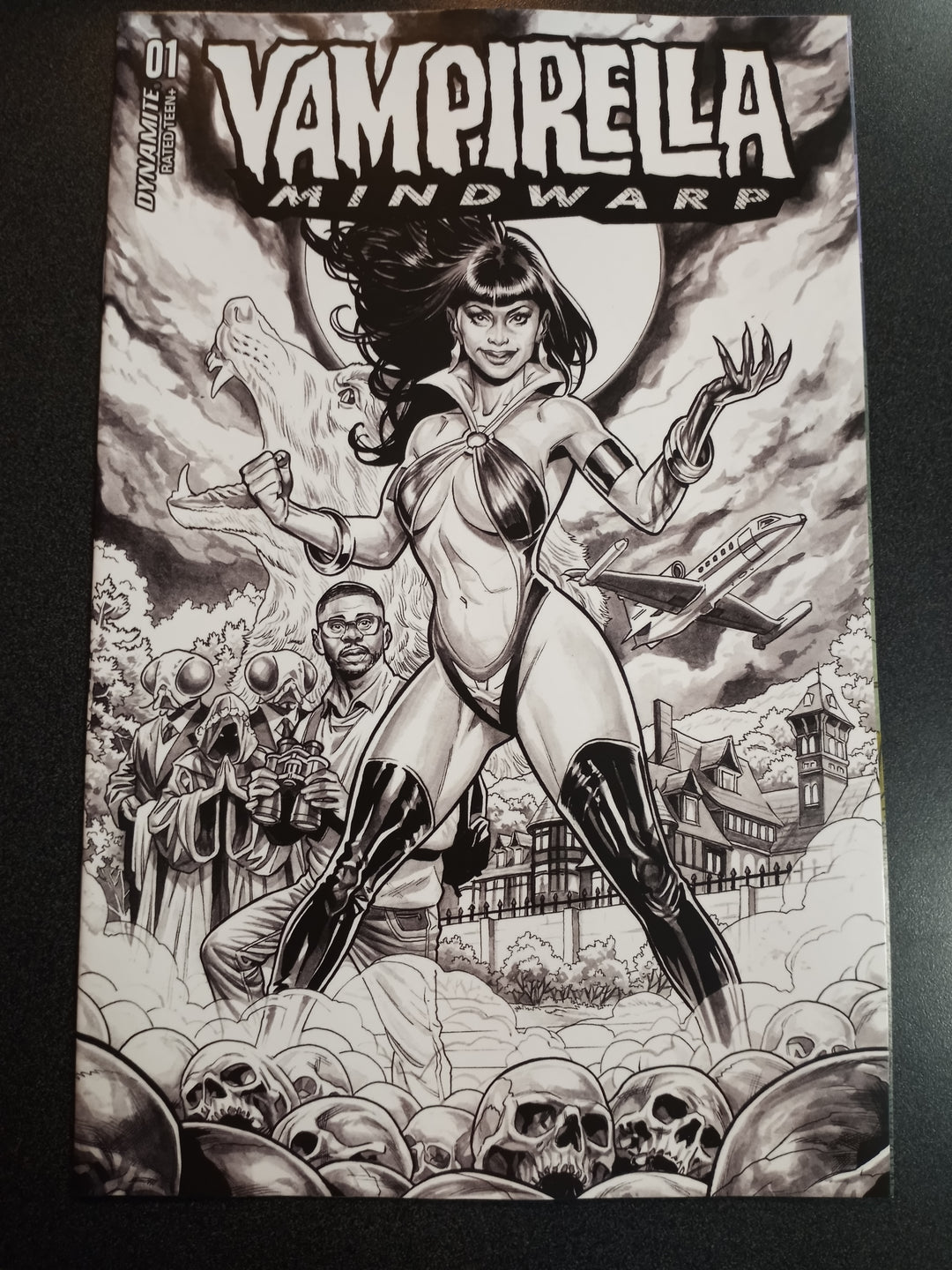 Vampirella Mindwarp #1 (Of 5) Cover H 20 Copy Variant Edition Dewey Black & White