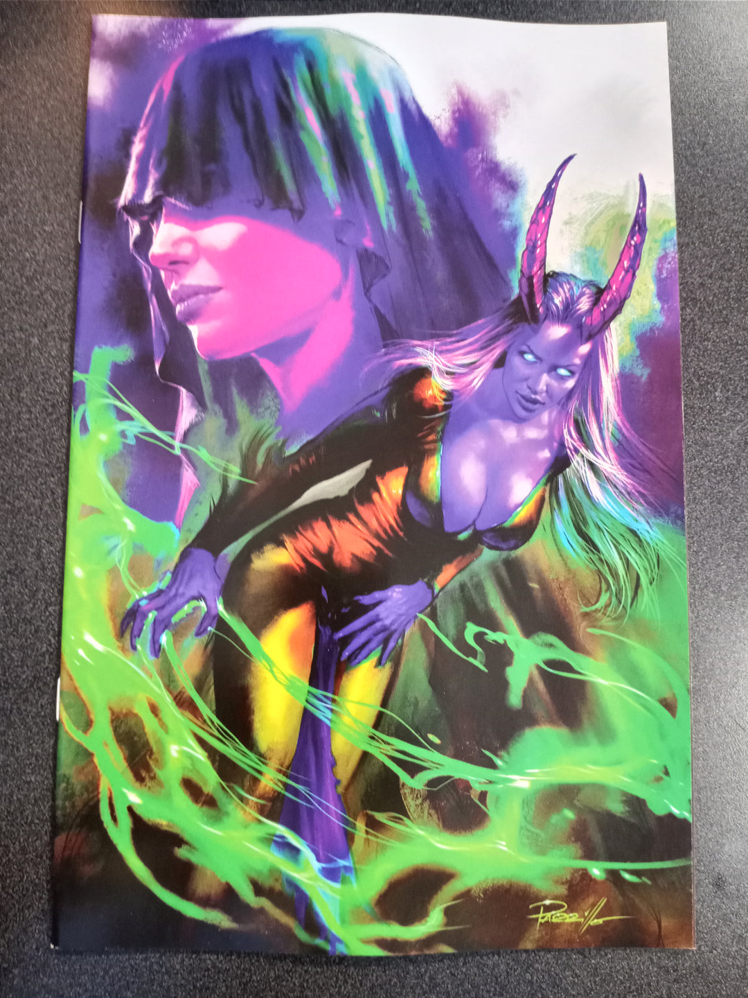 Lady Hel #2 Cover R 7 Copy Foc Variant Edition Parrillo Ultravoilet Virgi