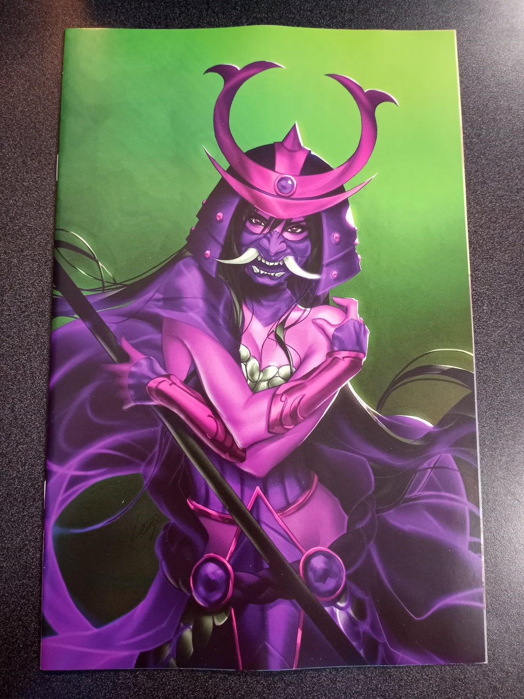 Samurai Sonja #4 Cover M 7 Copy Foc Variant Edition Leirix Ultraviolet Vi