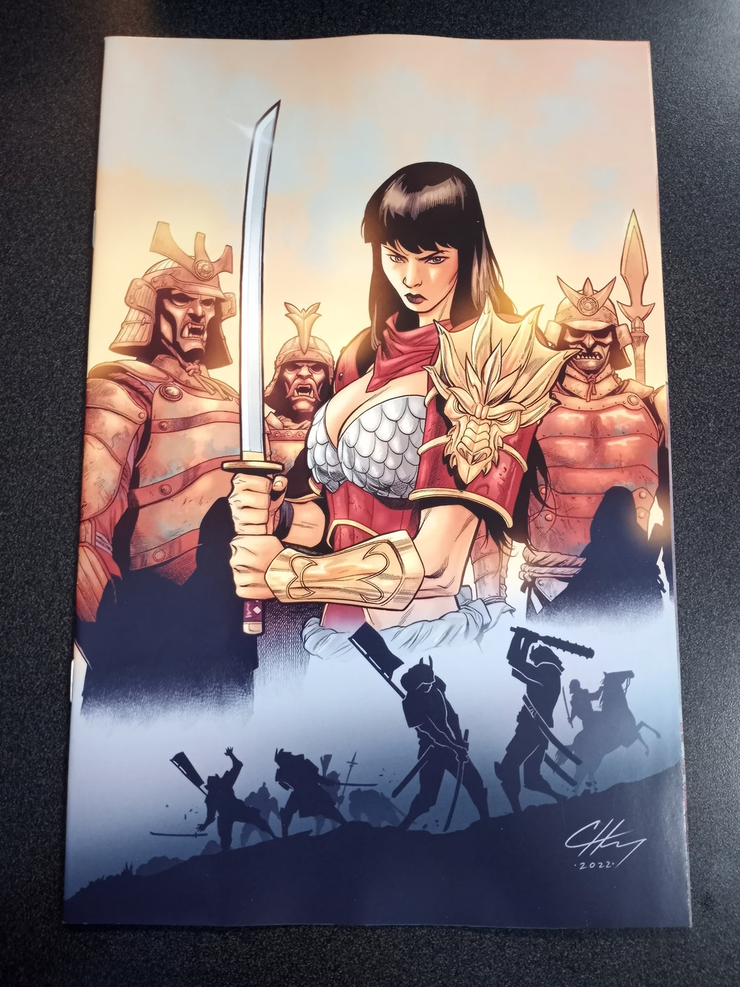 Samurai Sonja #4 Cover J 30 Copy Variant Edition Henry Virgin