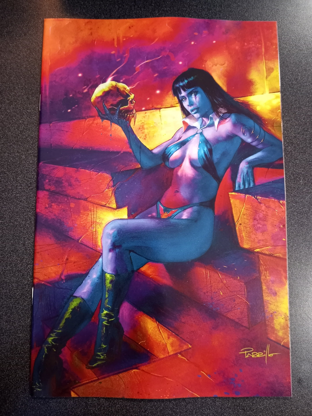 Vampirella Strikes #5 Cover P 10 Copy Foc Variant Edition Parrillo Ultrav