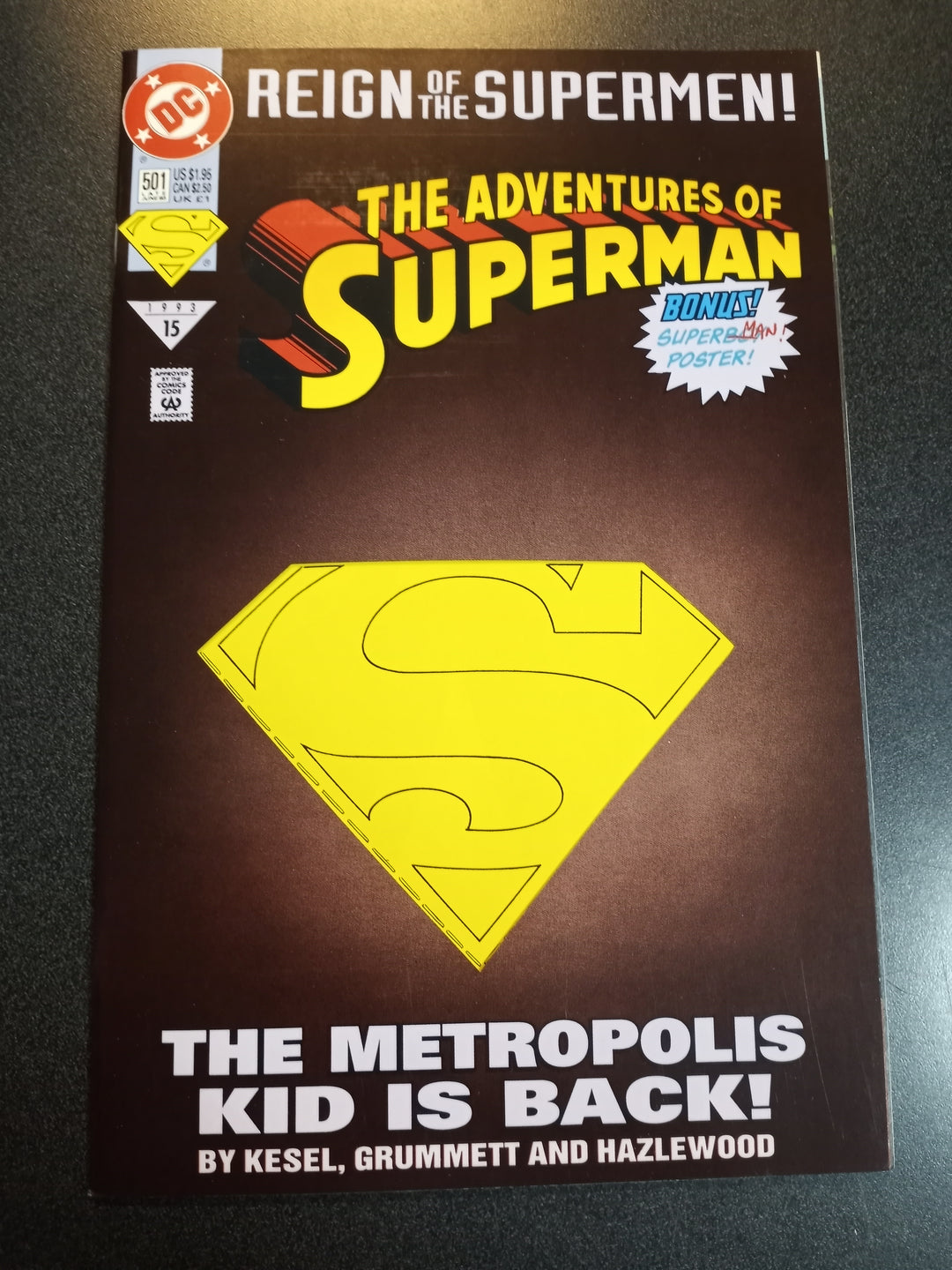 Adventures of Superman #501 NM