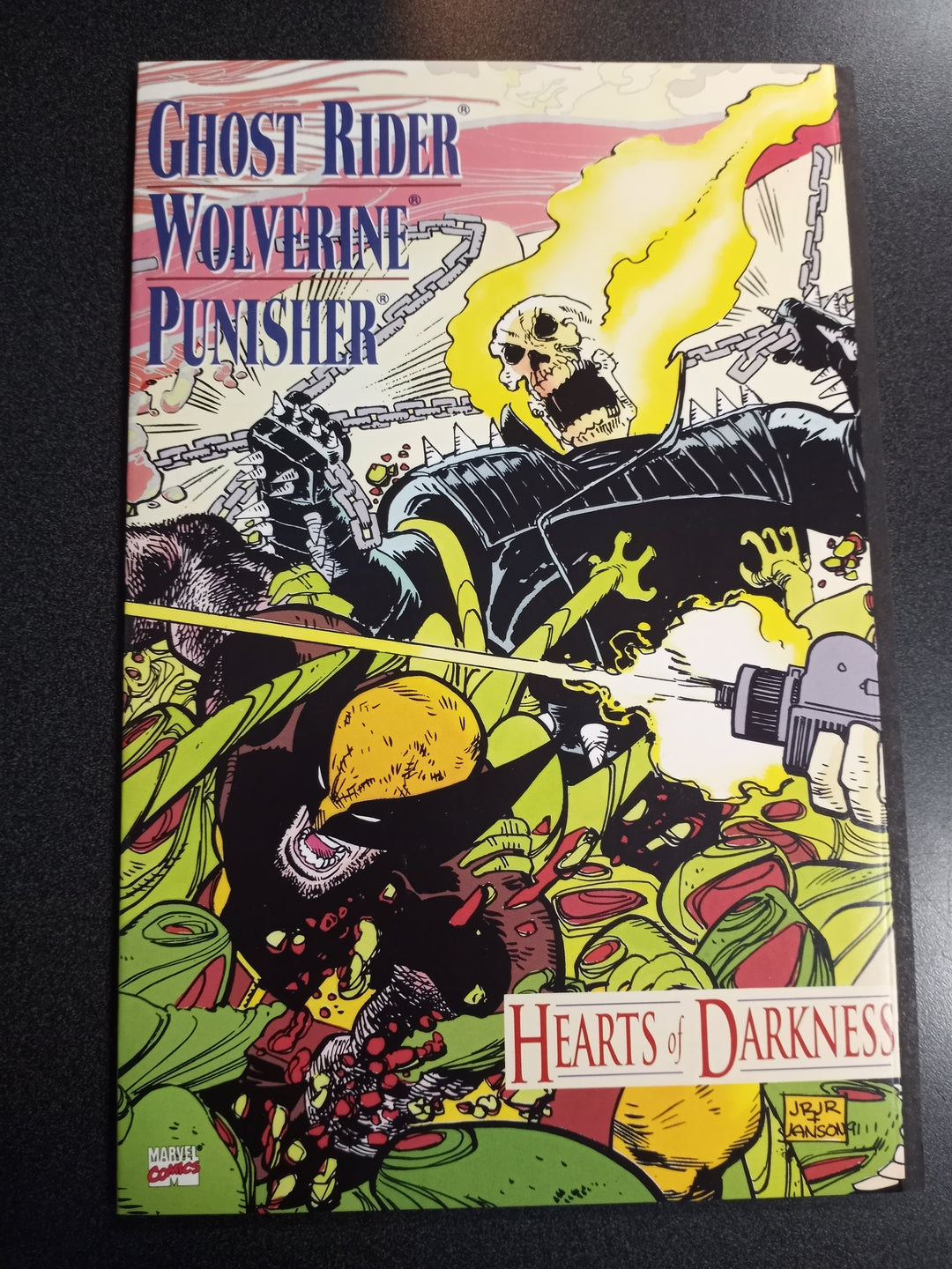 Ghost Rider Wolverine Punisher Hearts of Darkness NM