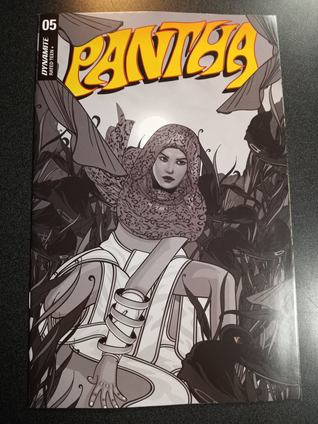 Pantha #5 Cover H 20 Copy Variant Edition Aseo Black & White
