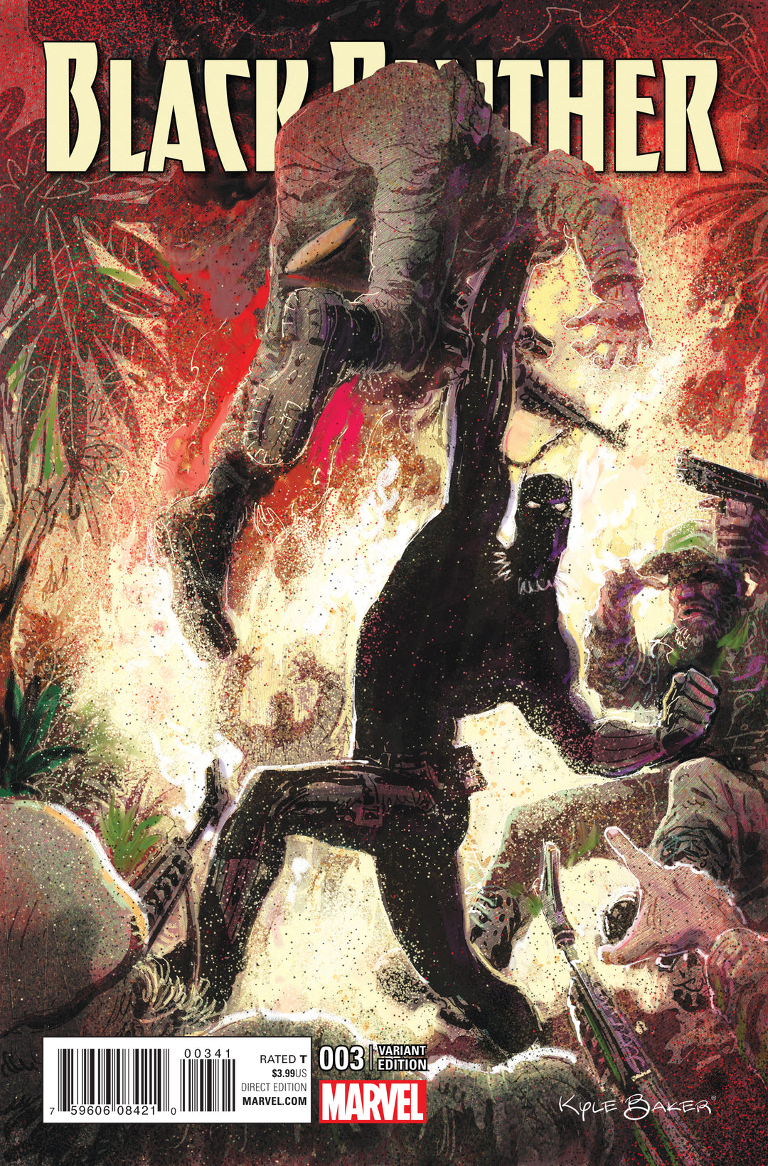 Black Panther #3 Baker Variant