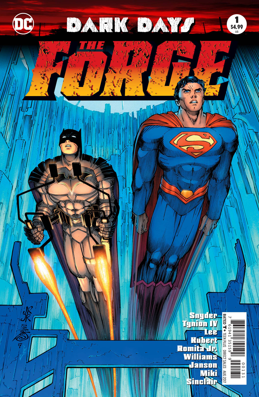 Dark Days The Forge #1 Romita Variant Edition