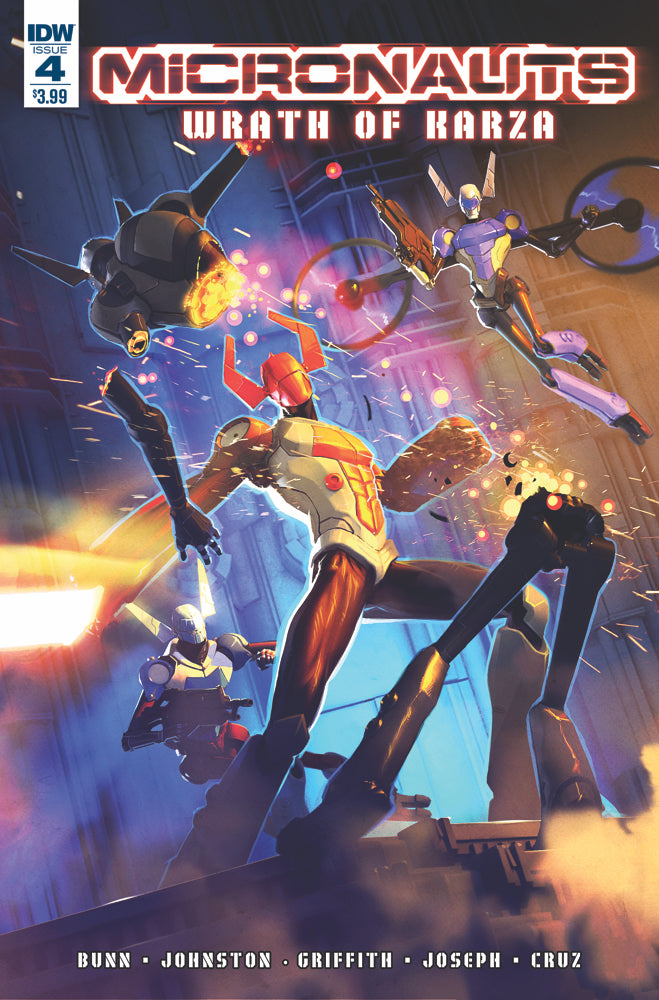 Micronauts Wrath Of Karza #4 (Of 5) Cover A Ronald