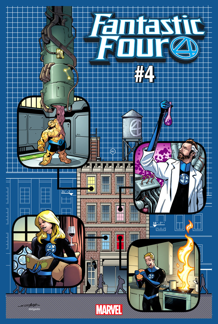 Fantastic Four #4 Yancy Street Variant