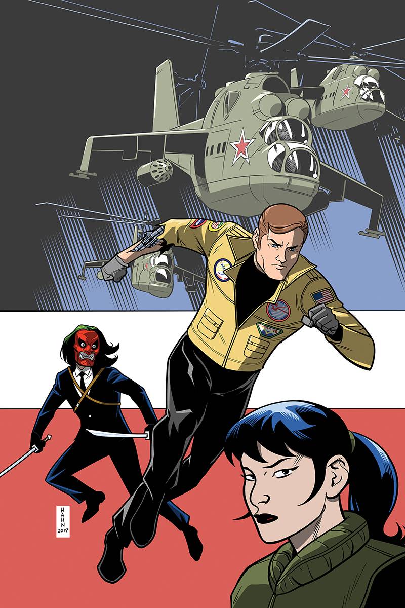 Six Million Dollar Man #5 1:10 Hahn Virgin Variant