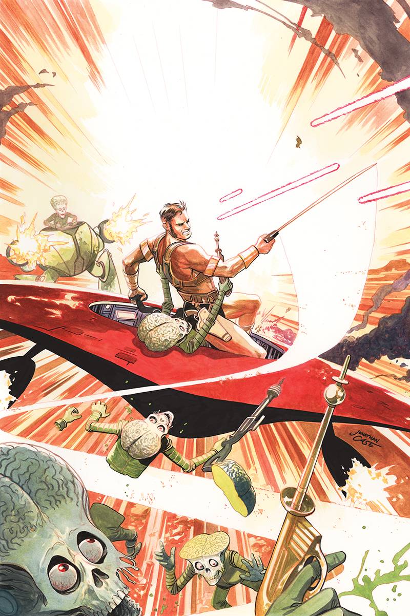 Warlord Of Mars Attacks #2 1:30 Case Virgin Variant