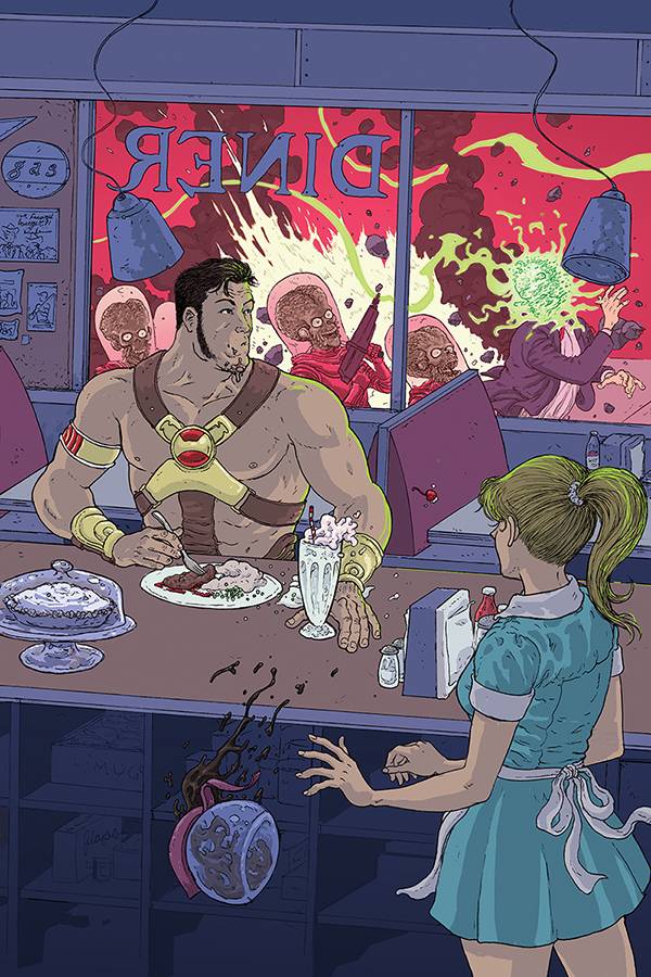 Warlord Of Mars Attacks #3 1:10 Villalobos Virgin Variant (N