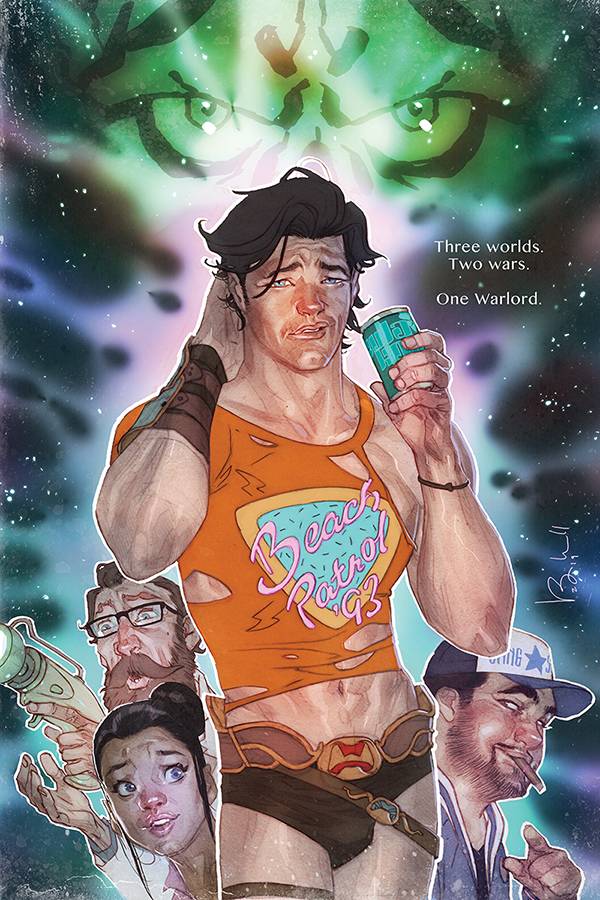 Warlord Of Mars Attacks #3 1:20 Caldwell Virgin Variant (Net