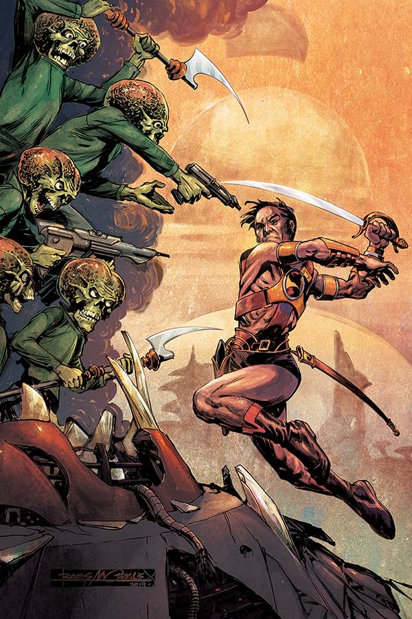 Warlord Of Mars Attacks #3 1:40 Morales Virgin Variant