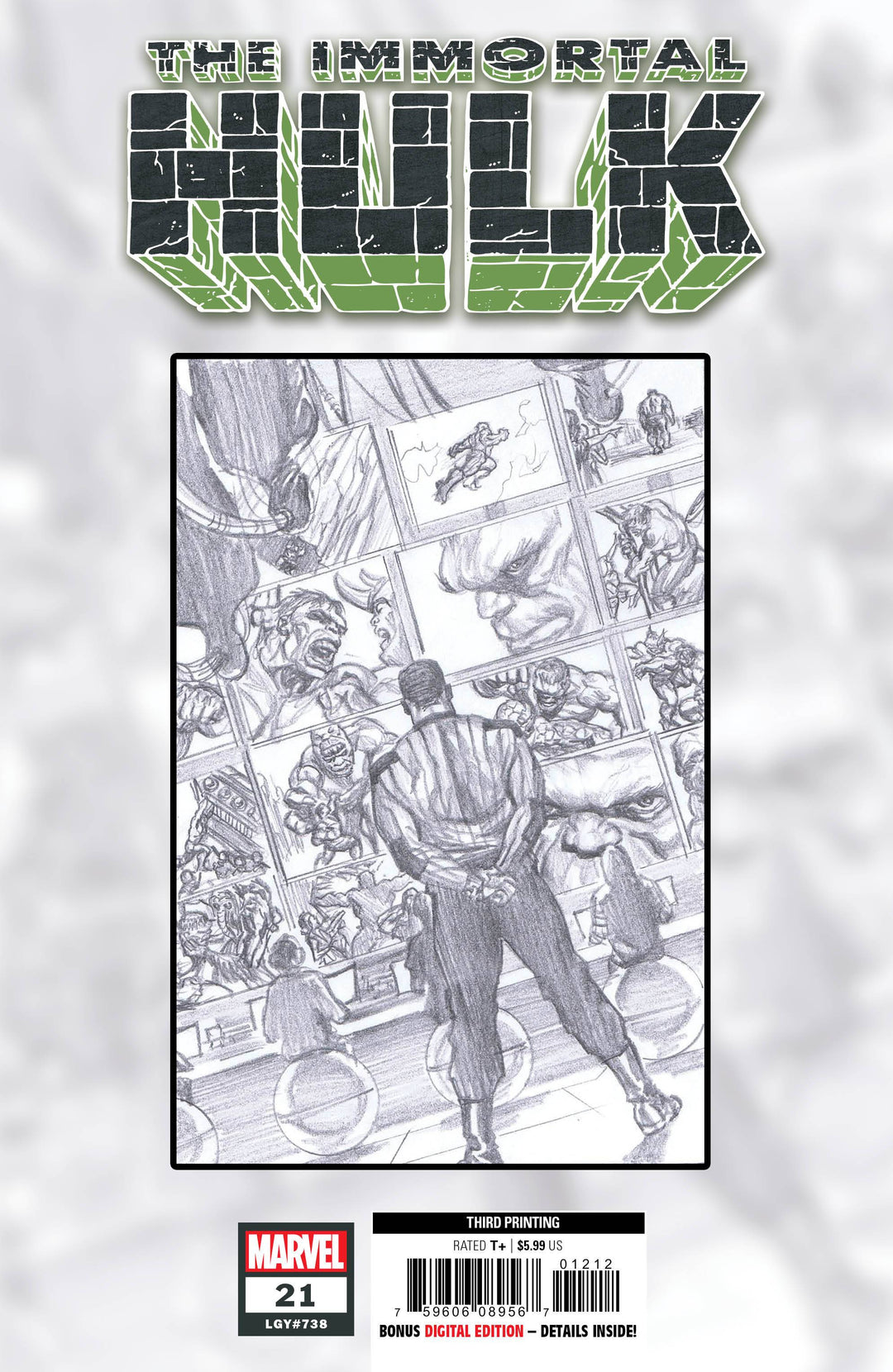 Immortal Hulk #21 3rd Print Variant