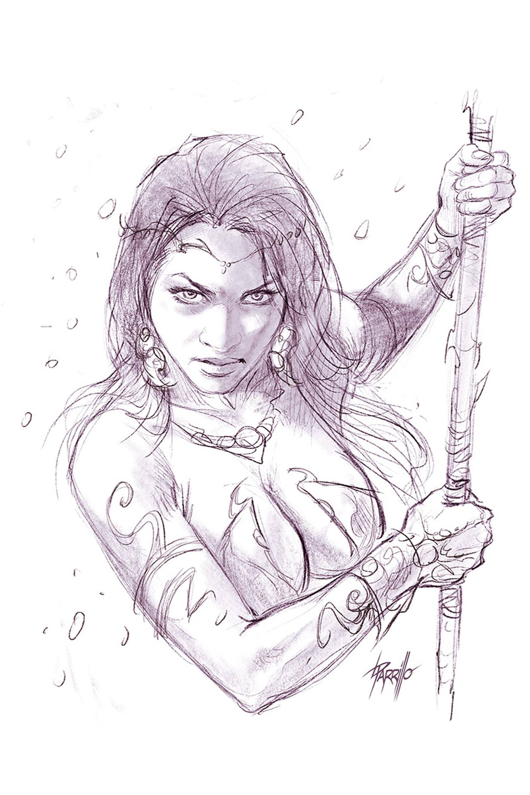 Dejah Thoris (2019) #1 1:25 Parrillo Virgin Tint Foc Variant