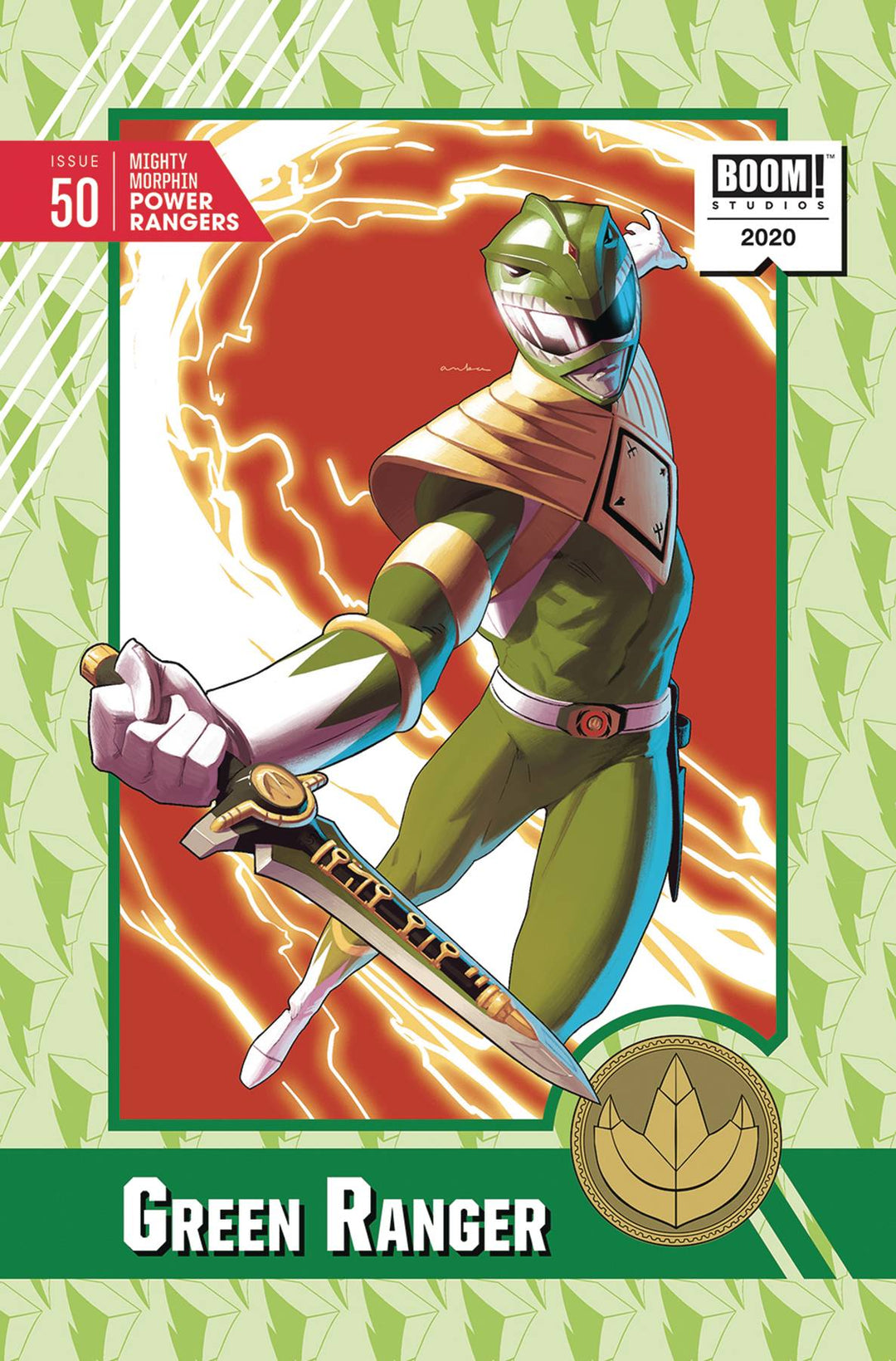 Mighty Morphin Power Rangers #50 1:25 Anka Variant (C: 1-0-0