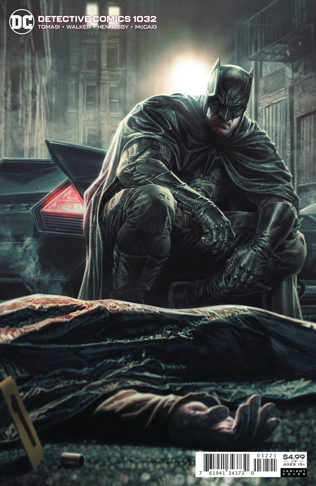 Detective Comics #1032 Card Stock Lee Bermejo Variant Ed
