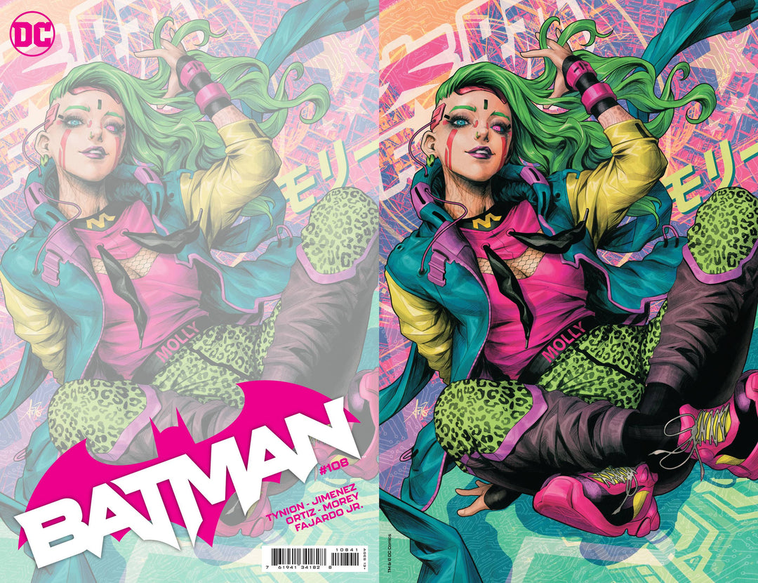 Batman #108 Inc 1:50 Stanley Artgerm Lau Foil Card Stock Variant