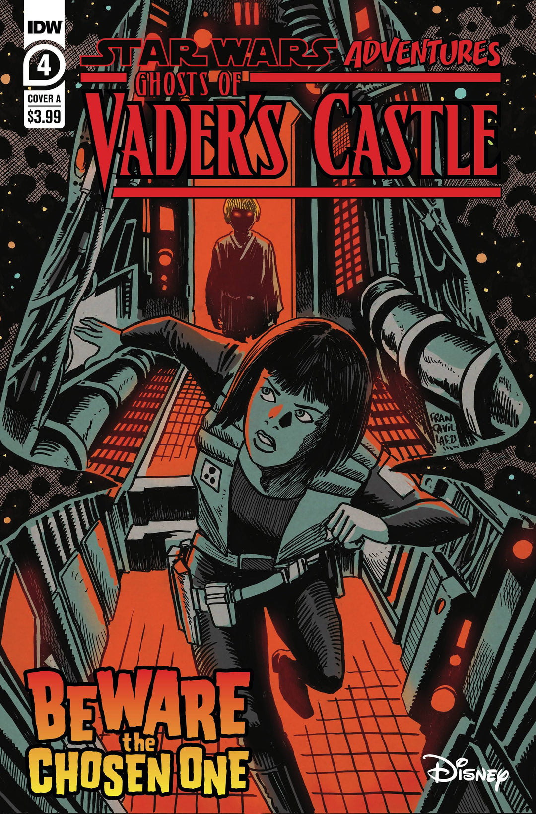Star Wars Adv Ghost Vaders Castle #4 (Of 5) Cover A Francavil
