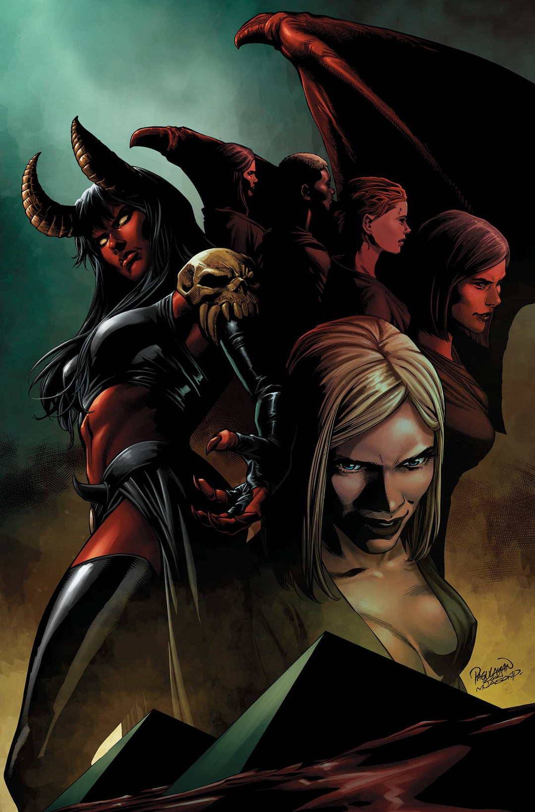 Purgatori #1 Cover J 1:30 Variant Pagulayan Virgin