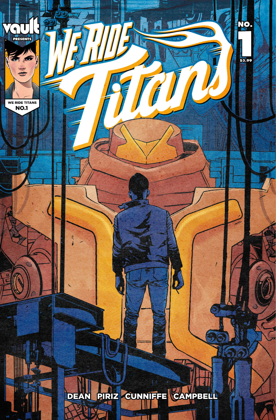 We Ride Titans #1 Cover C Gooden 5 Copy Variant Edition