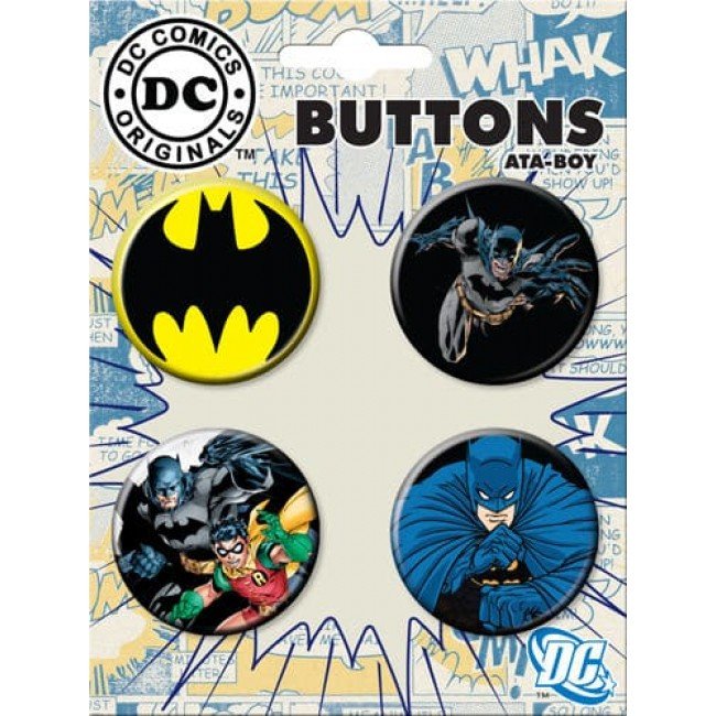 DC Batman Button Set 8